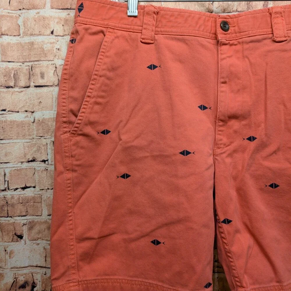 St. John's Bay Shorts Comfort Stretch SALMON Size 36